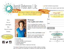 Tablet Screenshot of ingridpeterson.com